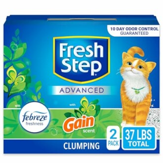 Fresh Step Clumping Cat Litter with Gain Advanced 37 Pounds - Review & Buyer's Guide